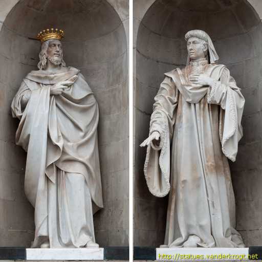 Barcelona /  Jaume el Conqueridor i el conseller Joan Fiveller