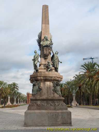 Barcelona /  Monument a Rius i Taulet