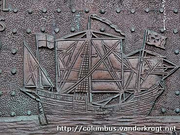 Baiona /  Placa a la tripulación de La Pinta