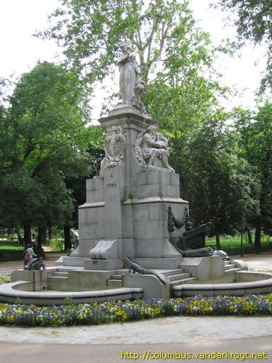 Madrid /  Monumento a Cuba