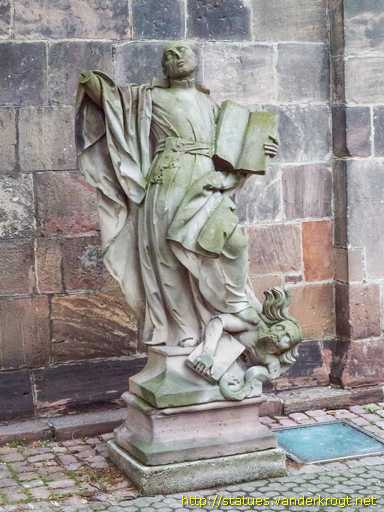 Sélestat /  Saint Ignace de Loyola écrasant l'hérésie