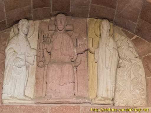Andlau /  Portail occidentale de l'abbaye