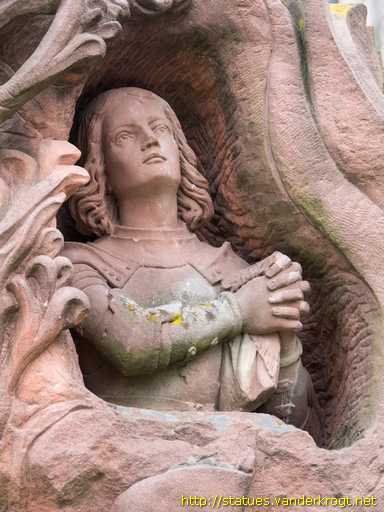 Sigolsheim /  Le buste sauvé de Jeanne d'Arc