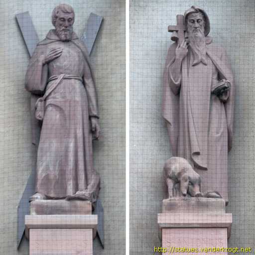 Issenheim /  Saints André et Antoine le Grand