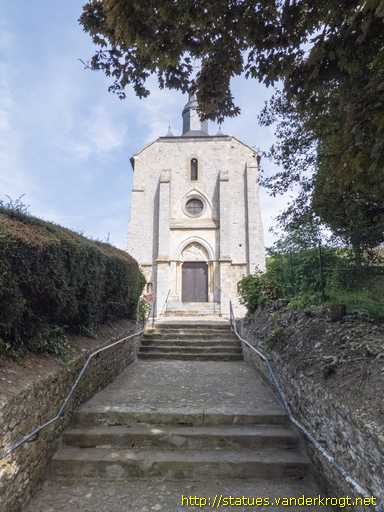Pennedepie /  Saint Georges, La Vierge à l'enfant et un Saint inconnu