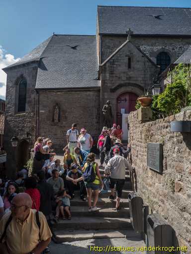Mont-Saint-Michel /  La Vierge à l'enfant