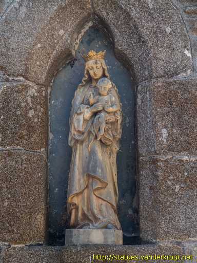 Mont-Saint-Michel /  La Vierge à l'enfant