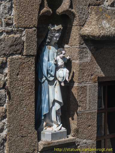 Mont-Saint-Michel /  La Vierge à l'enfant