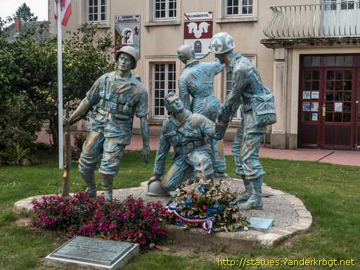 Périers /  Le Monument des Quatre Braves