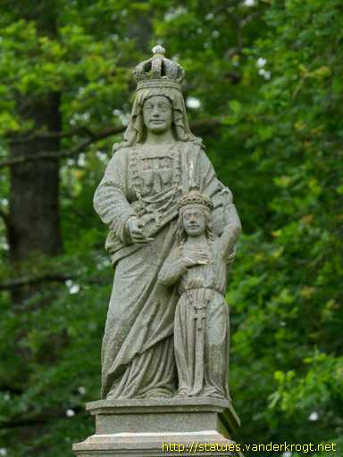 Sainte-Anne d'Auray /  Sainte Anne et Marie - Stèle des Marins