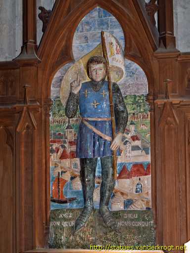 Jargeau /  Jeanne d'Arc devant Jargeau