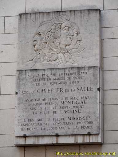 Rouen /  René Robert Cavelier de La Salle
