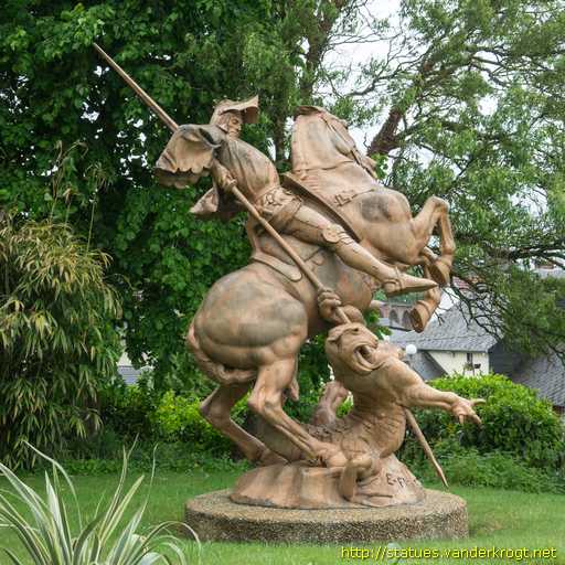 Barentin /  Saint Georges terrassant le dragon