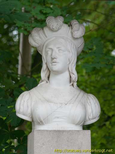 Domrémy-la-Pucelle /  Buste de Jeanne d'Arc