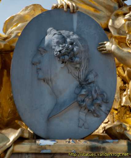 Nancy /  Groupe de la Renommée avec Louis XV