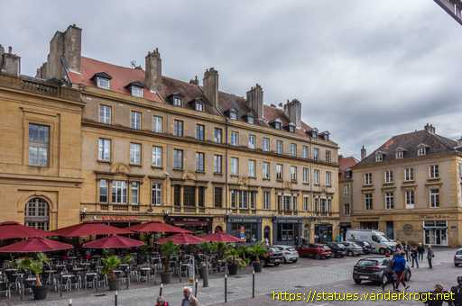 Metz /  Mercure et quatre arts libéraux