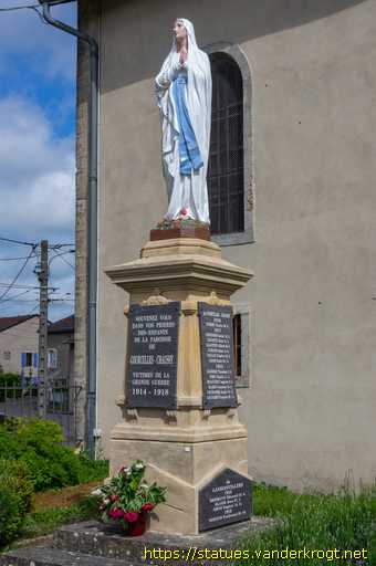 Courcelles-Chaussy /  Monument aux Morts 1914-18