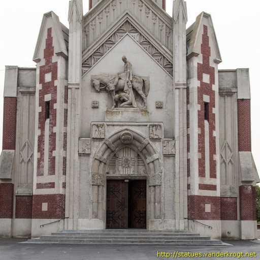 Masnières /  Façade de l'Église Saint-Martin