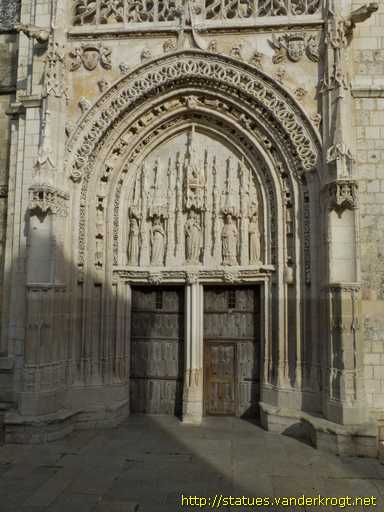 Poitiers /  La Vierge à l'enfant et quatre saints de Poitiers