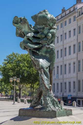 Lyon /  Louise Labé et Maurice Scève