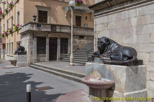 Lyon /  Deux lions
