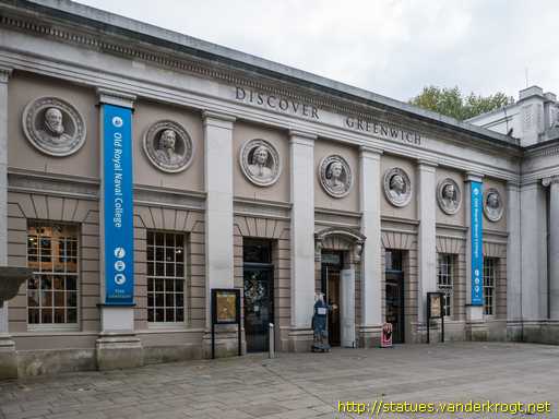 London /  Royal Naval College Busts of Naval Heroes