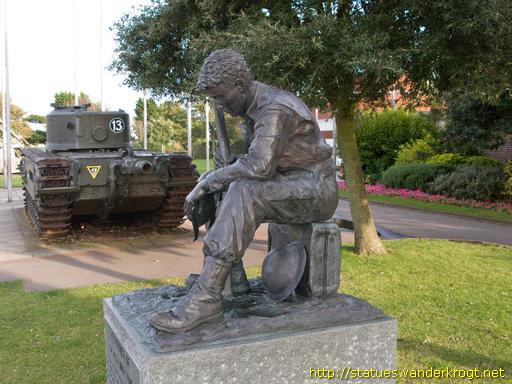 Portsmouth /  Young Soldier of WWII