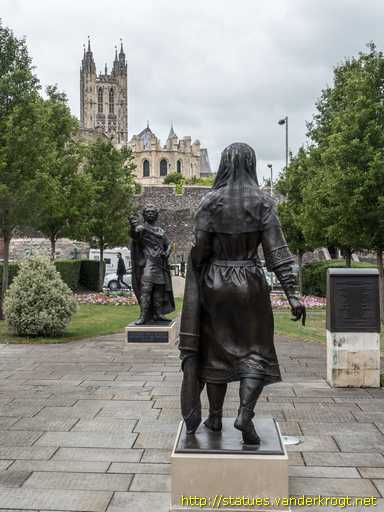 Canterbury /  King Ethelbert and Queen Bertha