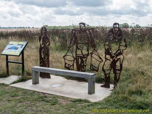 Reculver /  Portrait Bench - Oyster Bay Trail