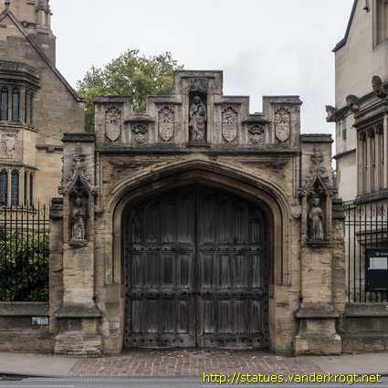 Oxford /  St. Mary Magdalen, William Waynflete and St. Swithun