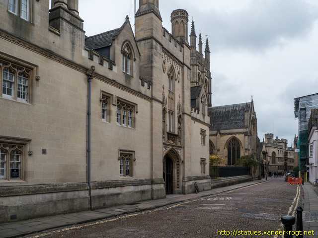 Oxford /  St. John the Baptist, Walter de Merton and King Henry III