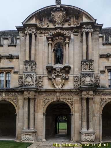 Oxford /  King Charles and Queen Henrietta Maria