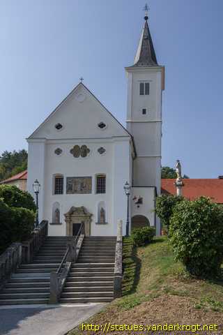 Krapina /  Kipovi u crkvi sv. Katarine
