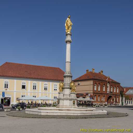 Zagreb /  Blažena Marija s četiri anđela