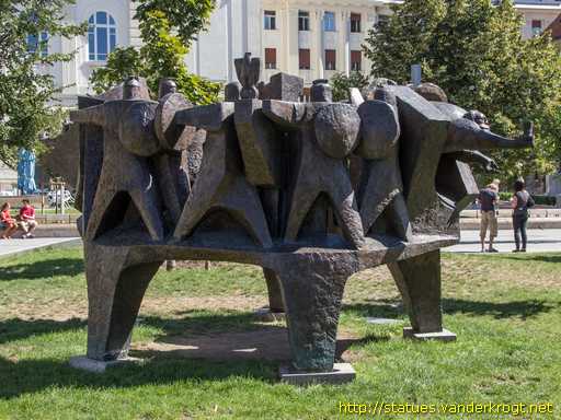 Budapest /  Barbárok harca a rómaiakkal