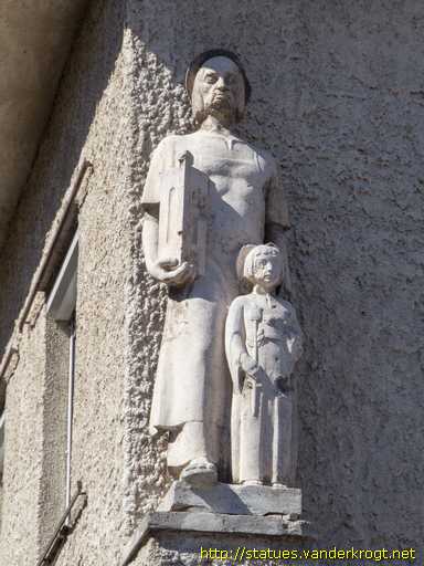 Székesfehérvár /  Szent József és a gyermek Jézus