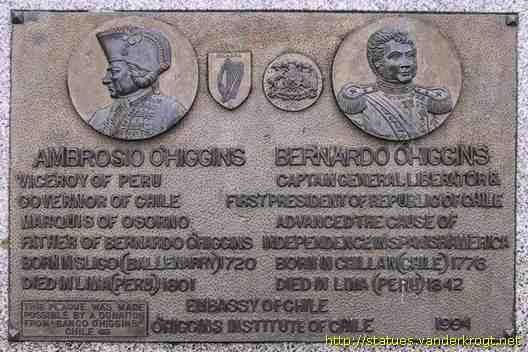 Sligo - Sligeach /  O'Higgins monument