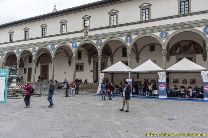 Firenze /  Busti dei primi quattro Granduchi medicei