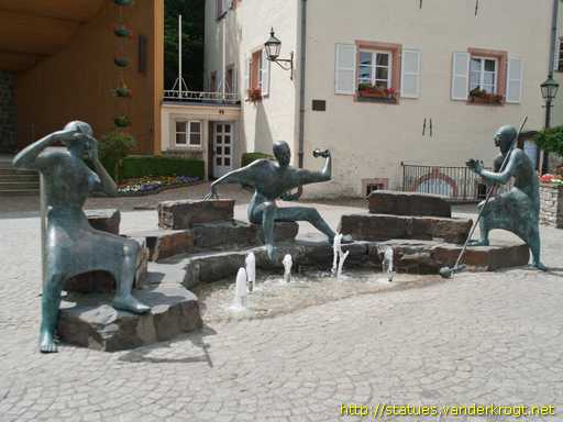 Vianden /  Le Badigeonneur, Le Musicien, Le Fou