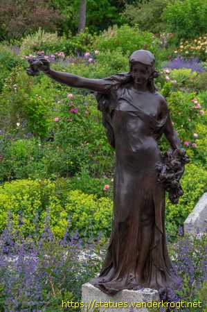 Mondorf-les-Bains / La fille aux roses