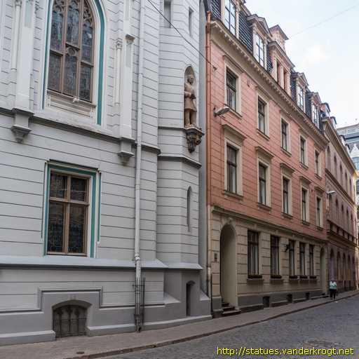 Rīga /  Svētais Jānis Evaņģēlists un Eduards fon Holanders