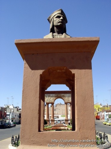 Tepatitlán de Morelos /  Busto de Cristóbal Colón