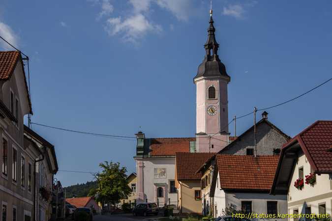 Višnja Gora /  Kipi svetnikov na Cerkvi sv. Anne