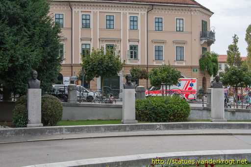 Ljubljana /  Kipi zaslužnih profesorjev Univerze v Ljubljani