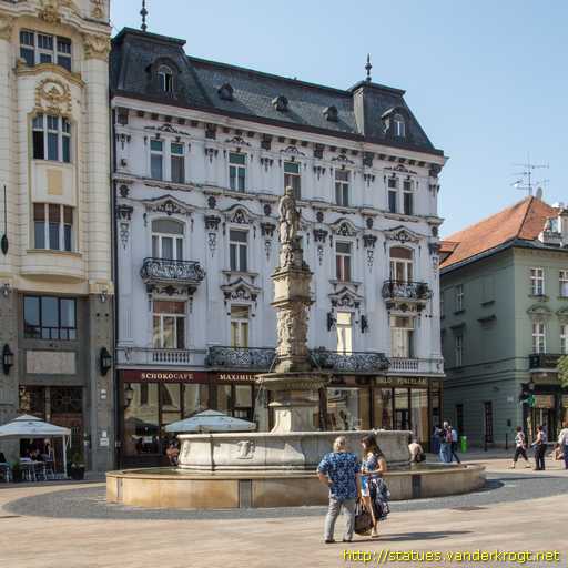 Bratislava /  Maximiliánova alebo Rolandova fontána