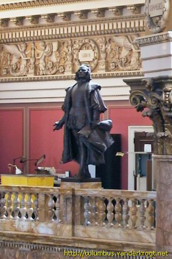 Washington /  Christopher Columbus in the Library of Congress