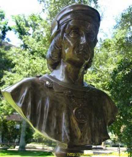 Pensacola / Bust of Christopher Columbus
