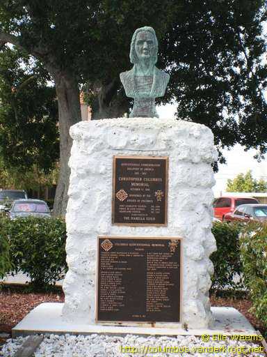 Port Charlotte / Bust of Christopher Columbus