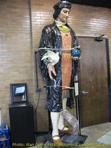 Chicago /  Christopher Columbus in the Fire Museum