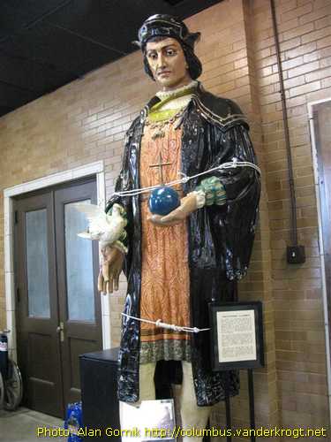 Chicago /  Christopher Columbus in the Fire Museum